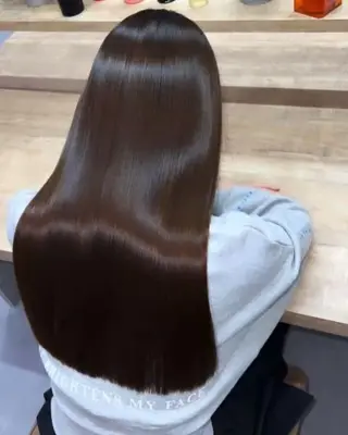 ロング シールエクステ×美髪 改善/ヨシモトカンジのヘアスタイル