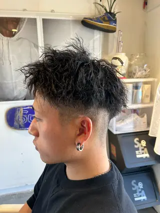 ミディアム パーマ 🔹TOMO🔹 圧倒的経験値🔹のヘアスタイル