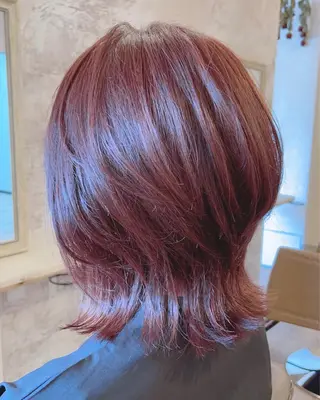 ミディアム カラー 【DECIDE L.A.W】氏原　将のヘアスタイル