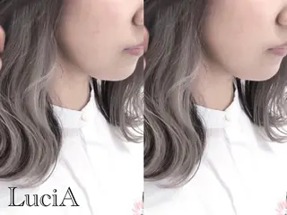 ロング カラー LuciA/エクステ カラーのヘアスタイル