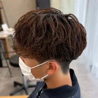 パーマ メンズ  楓🍁COQU ✂︎men's限定のヘアスタイル