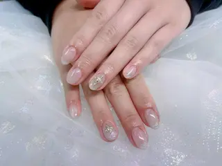 ネイル パーツ全部¥110 サロンミミのネイルデザイン