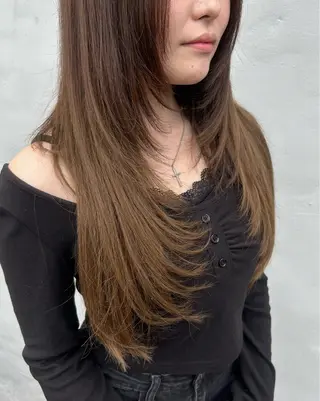ダブルスキルエクステ /羽エクステ白石宇由のヘアスタイル