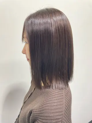 ミディアム カラー Sakairi Yunaのヘアスタイル