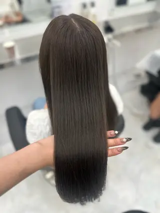ロング カラー 上品モテヘア🩶 karen🩶のヘアスタイル