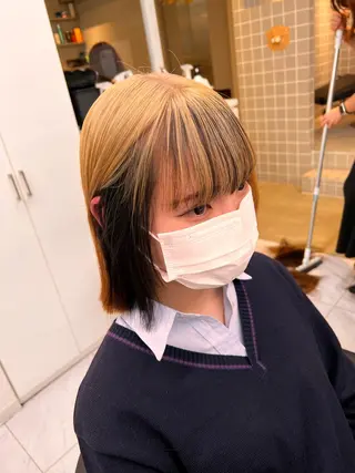 ミディアム 💖札幌カラー 指名No.1💖玲奈のヘアスタイル