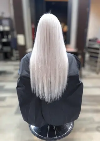 ロング KIRA スズキ タクヤ／店長のヘアスタイル