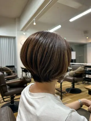 カラー bifinoLuce / 松村琉希のヘアスタイル