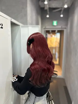 ロング 森下 ゆきなのヘアスタイル