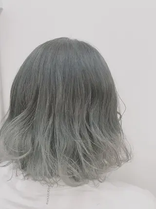 セミロング カラー Gemini代表 Maedaのヘアスタイル