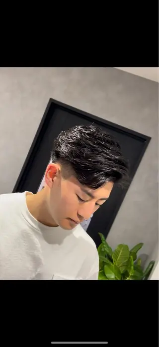 ショート パーマ メンズ メンズパーマ特化 美容師kouyaのヘアスタイル