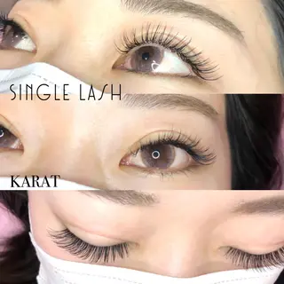 マツエク・マツパ ★KAEDE★伊勢崎 【KARAT】のマツエク・マツパデザイン