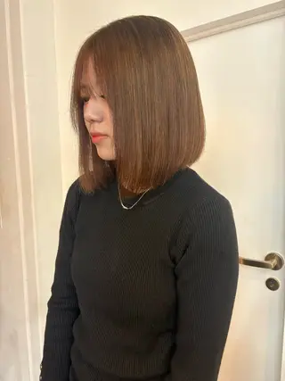 ショート カラー ichika/福岡 /透明感カラー🤎のヘアスタイル