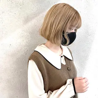 ショート カラー ami /原宿/表参道のヘアスタイル