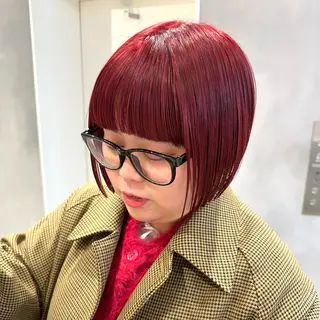 カラー デザインカラー/パー マ🦖外岡咲希🦖のヘアスタイル