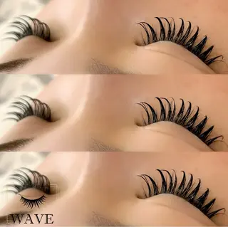マツエク・マツパ brow&lash WAVEのマツエク・マツパデザイン