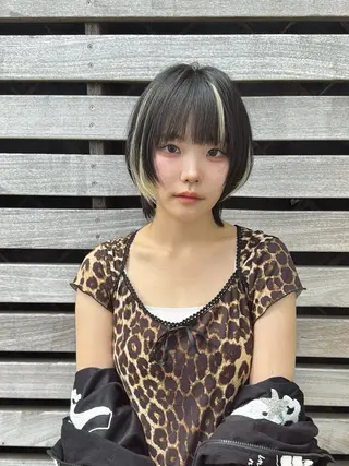 ショート ウルフレイヤー エクステ/kokiのヘアスタイル