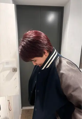 カラー りお/艶カラ ー/レイヤーカットのヘアスタイル