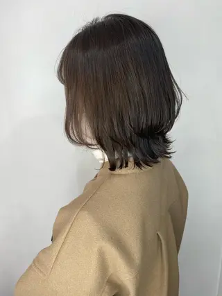 ミディアム カラー 髪質改善サロン🫧 戎谷栞菜のヘアスタイル