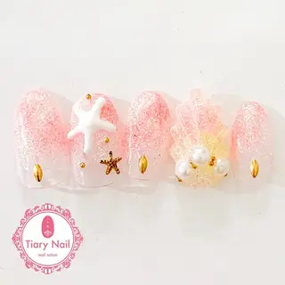 ネイル tiarynail K K🐼のネイルデザイン