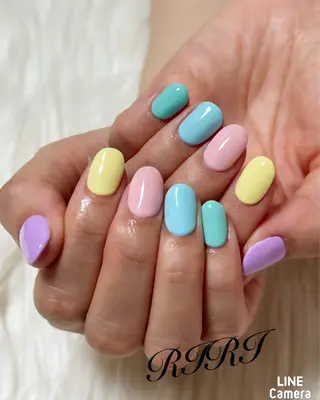 ネイル riri オーナーのネイルデザイン
