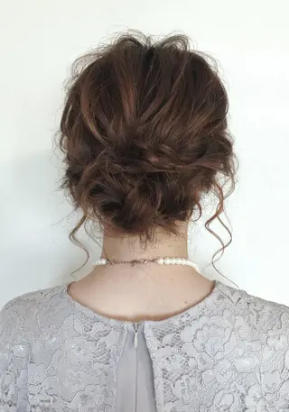 セミロング ヘアアレンジ あんざき みわのその他イメージ