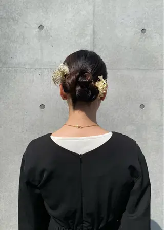 ロング ヘアアレンジ mina 🌷のヘアスタイル