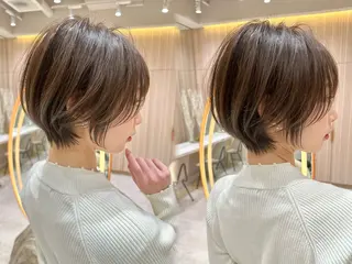 ショート 縮毛矯正✨🫧 レイヤー川村利幸のヘアスタイル