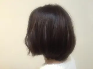 ショート パーマ 瀧上 菜津美のヘアスタイル