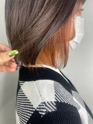 カラー 中村 彩夏のヘアスタイル