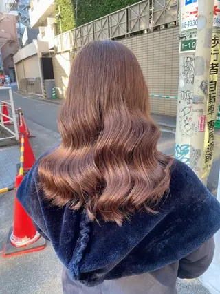 セミロング カラー ヘアアレンジ メンズ お悩み解決美容師 💐AMIのヘアスタイル