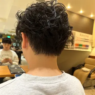 ショート パーマ メンズ Kinoshita Akieのヘアスタイル