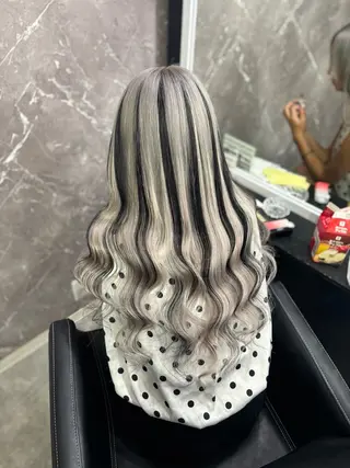 ロング Miku シールエクステのヘアスタイル