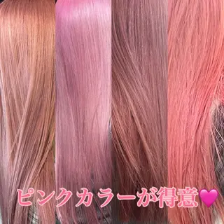カラー 💖艶ハイトーン髪質 改善💖ケンシンのヘアスタイル