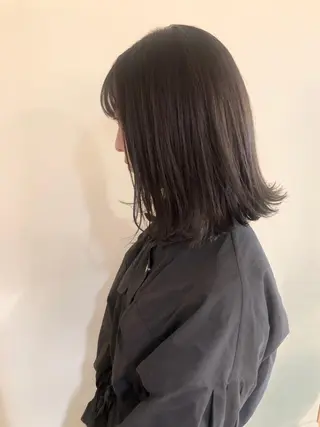 ミディアム カラー ヘアアレンジ マンツーマン半個室 tamuraのヘアスタイル