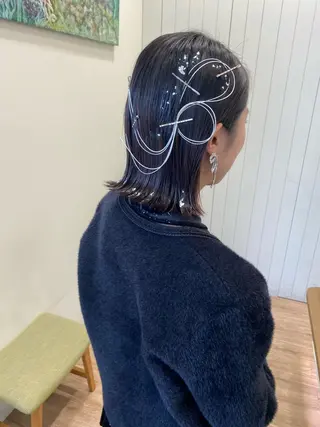 ヘアアレンジ ayaka #パーマ#アレンジのヘアスタイル