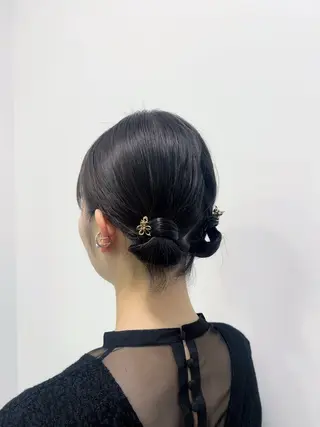 ヘアアレンジ 拝頭　奈枝 Beretのヘアスタイル