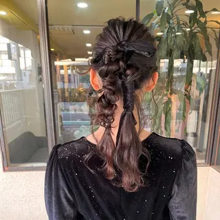 ヘアアレンジ 大人可愛い:: Rioのヘアスタイル