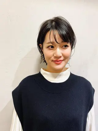 ショート 宮腰 瑠果のヘアスタイル