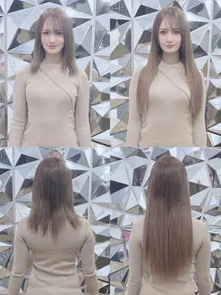 ロング ヘアアレンジ カラー MISA ミサのヘアスタイル