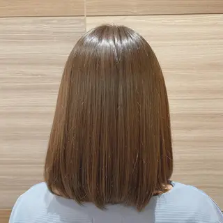 ミディアム カラー 艶カラー みゆう🎀のヘアスタイル