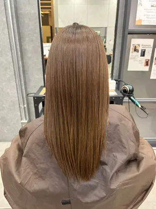 ロング ツヤカラー🧸💫 のりかのヘアスタイル