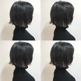 ショート カラー 嶋佐 昌大 シマサマオのヘアスタイル