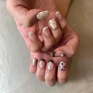 ネイル 鎌田 玲奈のネイルデザイン