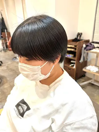 ショート ボブ特化美容師 /荒井悠葵のヘアスタイル