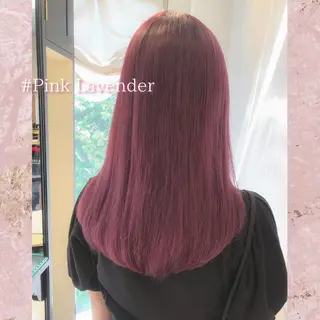 セミロング カラー miyu /トレンド カラー×艶髪のヘアスタイル