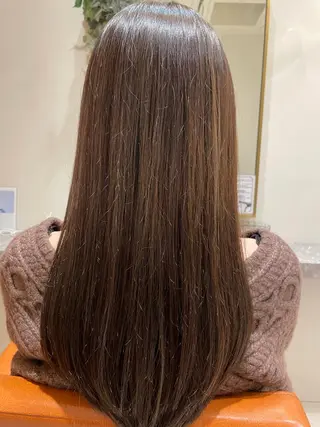 カラー 暖色/ベージュ/ メンズ/鈴木彩のヘアスタイル
