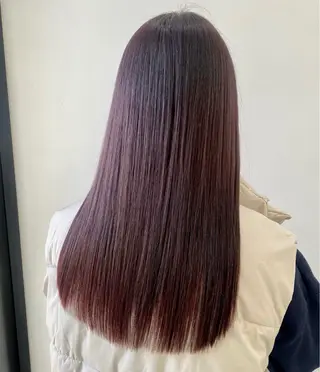 カラー ブリーチカラー×艶 🍨mihoのヘアスタイル