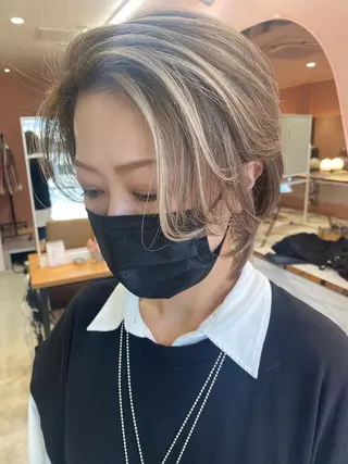ショート カラー welring hair salonのヘアスタイル