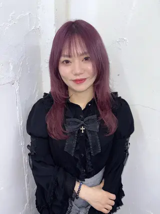 ロング カラー 🫧miyu/艶カラ ーエクステ🫧のヘアスタイル